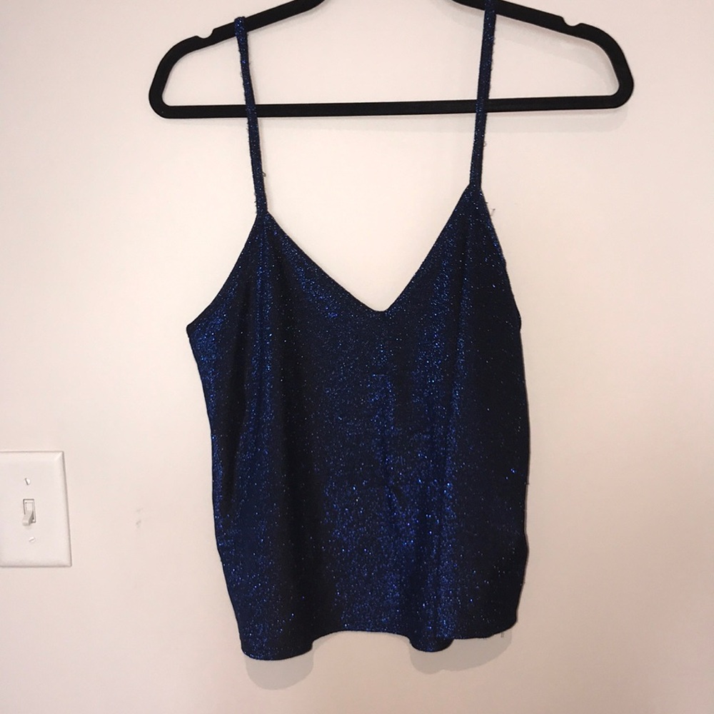Blue tank